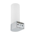 LAMPAMI - kinkiet łazienkowy biały, kinkiet srebrny, kinkiet nowoczesny biały, kinkiet łazienkowy srebrny, lampa do łazienki