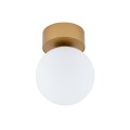 LAMPAMI - lampy szklane szklane kule, lampa sufitowa, złota lampa