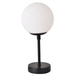 Lampa stołowa Dorado mała 1xG9 czarna