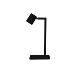 Lampa biurkowa Snow 1xGU10 czarna