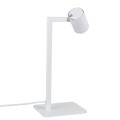 LAMPAMI - lampka biała stołowa, lampka do sypialni, lampka nowoczesna na biurko, lampa stołowa nowoczesna