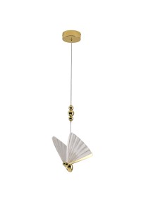 Lampa wisząca złota ledowa Mariposa 2xLED