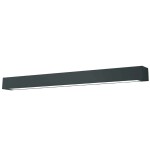 Lampa łazienkowa sufitowa duża czarna IP44 IBROS CCT 1xLED