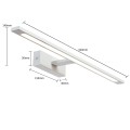 LAMPAMI - kinkiet łazienkowy biały, kinkiet ledowy nad lustro, kinkiet nad lustro, lampa łazienkowa biała