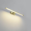 LAMPAMI - kinkiet łazienkowy złoty, kinkiet ledowy nad lustro, złoty kinkiet nad lustro, lampa łazienkowa złota