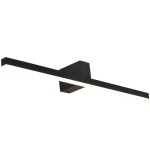 Czarny kinkiet nad lustro IP44 Nevada L 1xLED