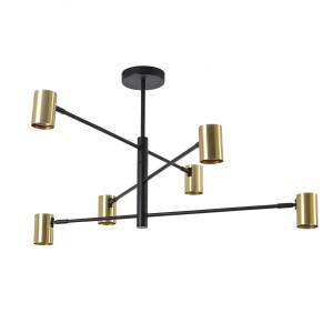 Lampa wisząca złota Snow 6xGU10