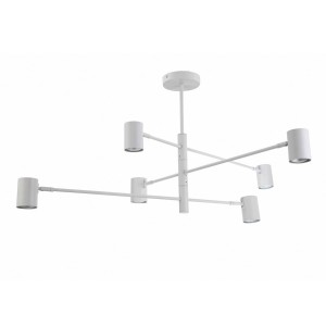 Lampa wisząca biała Snow 6xGU10