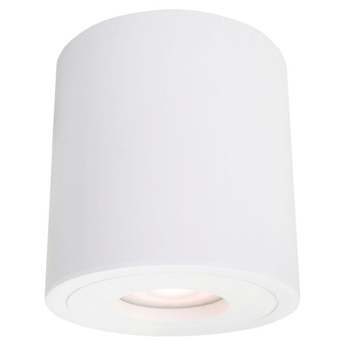 LAMPAMI - lampa sufitowa ledowa, lampa łazienkowa sufitowa, tuba sufitowa biała, oprawa sufitowa tuba biała
