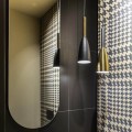 LAMPAMI - lampa nad wyspę, pojedyncza lampa wisząca, lampa wisząca czarna, lampa do sypialni