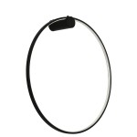 Kinkiet łazienkowy czarny IP44 Mirror mały 1xLED