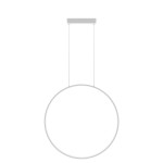 Lampa wisząca do łazienki biała IP44 Mirror mała 1xLED 