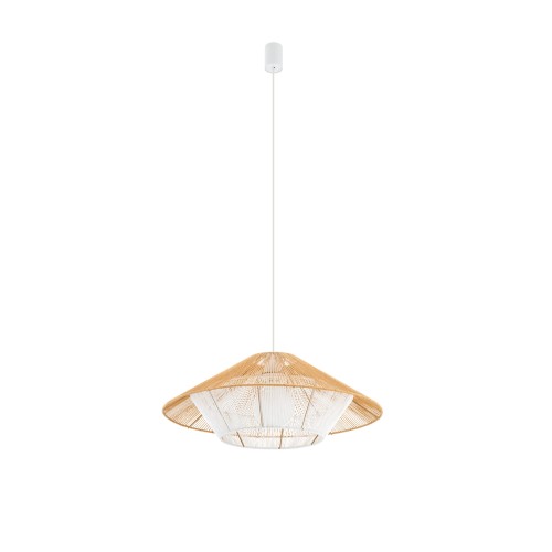 LAMPAMI - lampa wisząca BOHO, żyrandol BOHO, lampa nad stół, lampa w stylu japandi