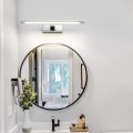 LAMPAMI - kinkiet łazienkowy srebrny, kinkiet chromowy nad lustro, kinkiet nad lustro, lampa łazienkowa chrom