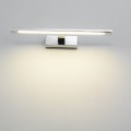 LAMPAMI - kinkiet łazienkowy srebrny, kinkiet chromowy nad lustro, kinkiet nad lustro, lampa łazienkowa chrom