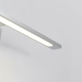 LAMPAMI - kinkiet łazienkowy srebrny, kinkiet chromowy nad lustro, kinkiet nad lustro, lampa łazienkowa chrom