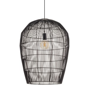 Lampa BOHO wisząca czarna nowoczesna 160 cm HAITI L