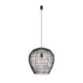 LAMPAMI - lampa sufitowa BOHO, żyrandol BOHO, czarna lampa w stylu boho, lampa boho do salonu