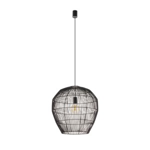 Lampa BOHO wisząca czarna nowoczesna 160 cm HAITI M
