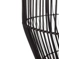 LAMPAMI - lampa sufitowa BOHO, żyrandol BOHO, czarna lampa w stylu boho, lampa boho do salonu