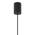 LAMPAMI - lampa sufitowa BOHO, żyrandol BOHO, czarna lampa w stylu boho, lampa boho do salonu