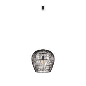 Lampa BOHO wisząca czarna nowoczesna 160 cm HAITI S 