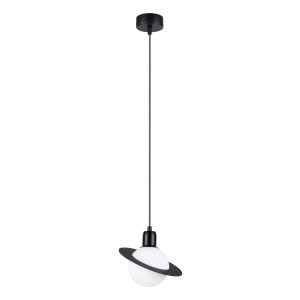  Czarna lampa wisząca pojedyncza 125 cm HYPERION 1