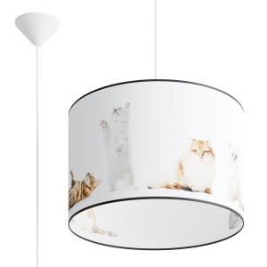 Lampa do pokoju dziecka wisząca KOTY 40