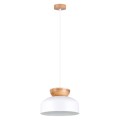 LAMPAMI - lampa sufitowa biała, biała lampa wisząca, lampa wisząca biała, lampa kuchenna, lampa skandynawska