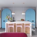 LAMPAMI - lampa sufitowa biała, biała lampa wisząca, lampa wisząca biała, lampa kuchenna, lampa skandynawska