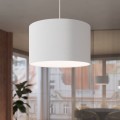LAMPAMI - lampa sufitowa biała, biała lampa wisząca, lampa wisząca biała, lampa kuchenna, lampa skandynawska