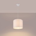 LAMPAMI - lampa sufitowa biała, biała lampa wisząca, lampa wisząca biała, lampa kuchenna, lampa skandynawska