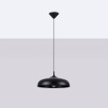 LAMPAMI - nowoczesna lampa wisząca, lampa kuchenna wisząca pojedyncza drewno, lampa nad okrągły stół