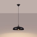 LAMPAMI - nowoczesna lampa wisząca, lampa kuchenna wisząca pojedyncza drewno, lampa nad okrągły stół