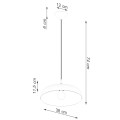 LAMPAMI - nowoczesna lampa wisząca szkic