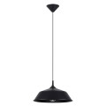 LAMPAMI - nowoczesna lampa wisząca, lampa kuchenna wisząca pojedyncza, lampa nad okrągły stół, czarna lampa nad wyspę kuchenną