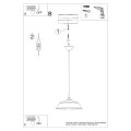 LAMPAMI - nowoczesna lampa wisząca szkic