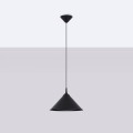 LAMPAMI - nowoczesna lampa wisząca, lampa kuchenna wisząca pojedyncza drewno, lampa nad okrągły stół