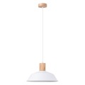 LAMPAMI - lampa sufitowa biała, biała lampa wisząca, lampa wisząca biała, lampa kuchenna, lampa skandynawska