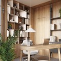LAMPAMI - lampa sufitowa biała, biała lampa wisząca, lampa wisząca biała, lampa kuchenna, lampa skandynawska