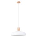 LAMPAMI - lampa sufitowa biała, biała lampa wisząca, lampa wisząca biała, lampa kuchenna, lampa skandynawska