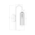 LAMPAMI - lampa ścienna szkic