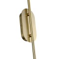 LAMPAMI - lampa ścienna, kinkiet do salonu, złoty kinkiet nowoczesny, kinkiet do sypialni, lampa glamour