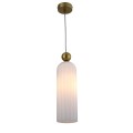 LAMPAMI - lampa złota szklana, lampa do salonu, lampa wisząca do sypialni, lampa nad stół, lampa glamour