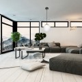 LAMPAMI - nowoczesna lampa wisząca, lampa do salonu, lampa szklane kule, lampa do sypialni, biała lampa kule