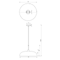 LAMPAMI - lampa butelkowa szkic