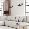 LAMPAMI - lampa ścienna butelkowa zieleń, kinkiet do salonu, zielony kinkiet nowoczesny, kinkiet do sypialni, kinkiet glamour