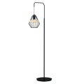 LAMPAMI - czarna lampa stojąca, nowoczesna lampa stojąca do salonu, lampa podłogowa do salonu, lampa stojąca loftowa