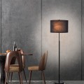 LAMPAMI - czarna lampa stojąca, nowoczesna lampa stojąca do salonu, lampa podłogowa do salonu, lampa stojąca loftowa