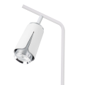 LAMPAMI - biała lampa stojąca, lampa stołowa do salonu, lampka biurkowa, lampka nocna, biała lampka do sypialni
